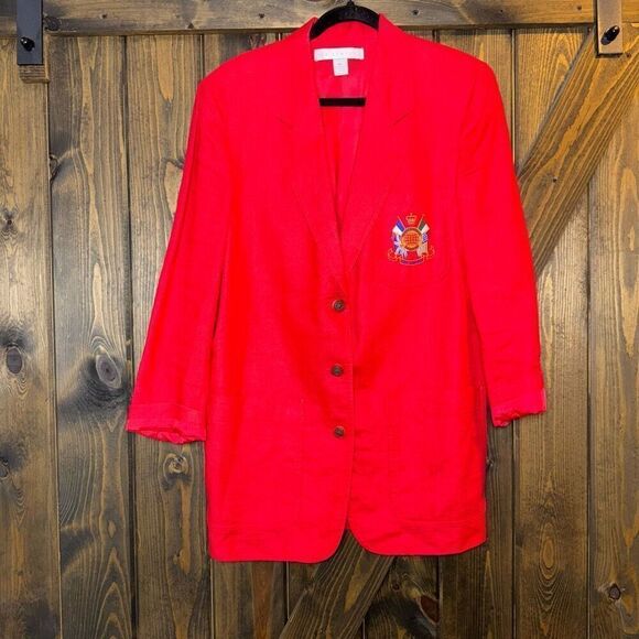 The Limited Jackets & Blazers - The Limited 100% Linen Blazer